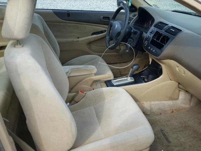 1HGEM22923L005724 - 2003 HONDA CIVIC GOLD photo 5