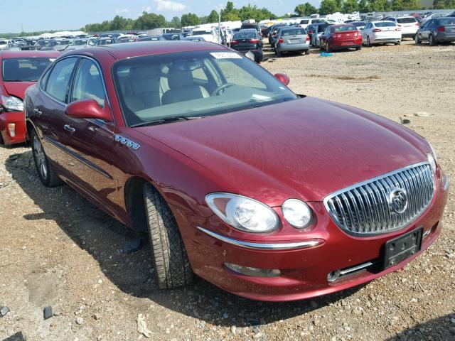 2G4WN58C981165273 - 2008 BUICK LACROSSE S RED photo 1