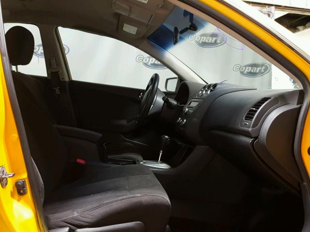 1N4CL2APXAC161733 - 2010 NISSAN ALTIMA YELLOW photo 5