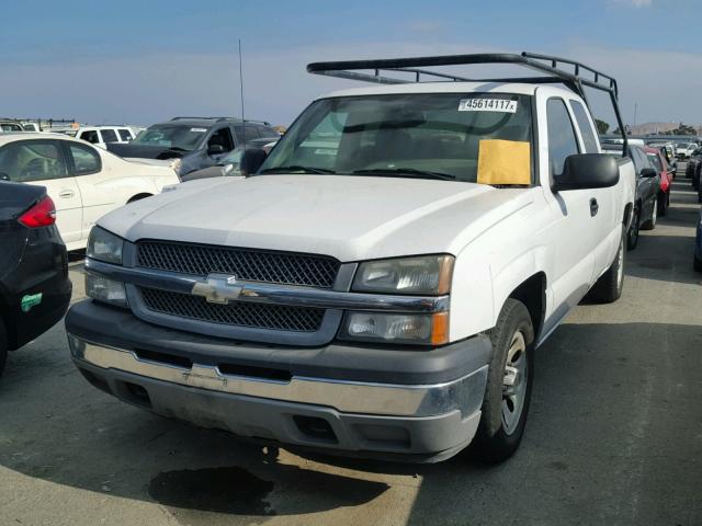 2GCEC19T151178673 - 2005 CHEVROLET SILVERADO WHITE photo 2