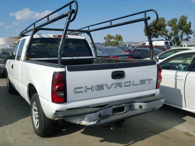 2GCEC19T151178673 - 2005 CHEVROLET SILVERADO WHITE photo 3