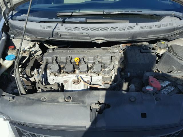 2HGFG12859H500731 - 2009 HONDA CIVIC EX ვერცხლისფერი ფოტო 7