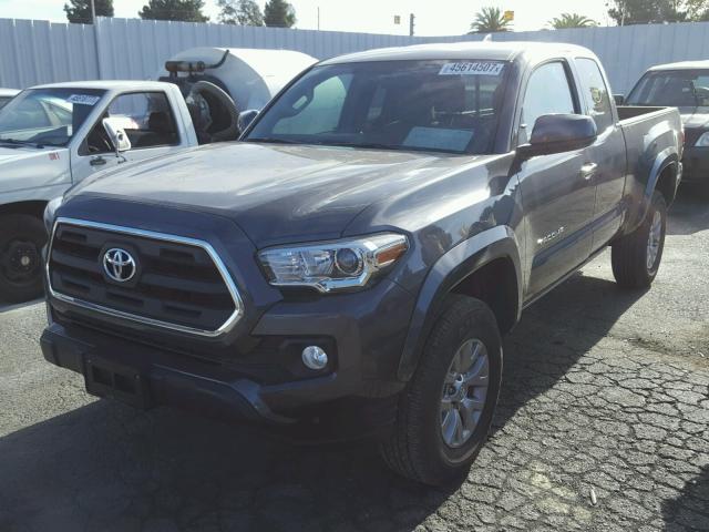 5TFRX5GN0GX065448 - 2016 TOYOTA TACOMA ACC GRAY photo 2