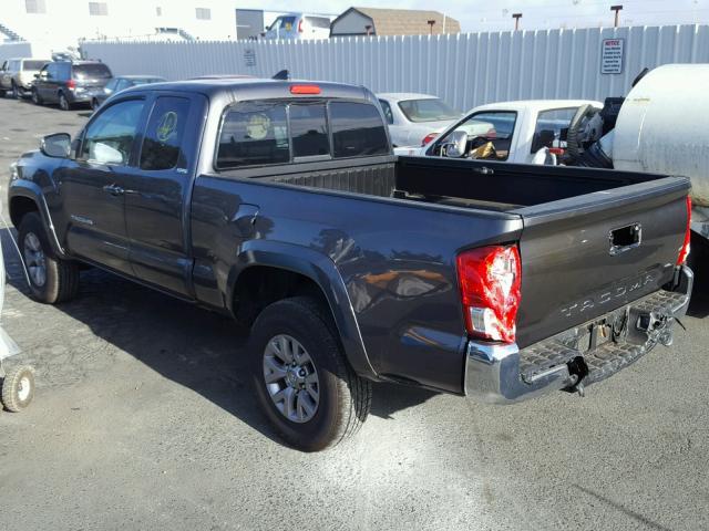 5TFRX5GN0GX065448 - 2016 TOYOTA TACOMA ACC GRAY photo 3