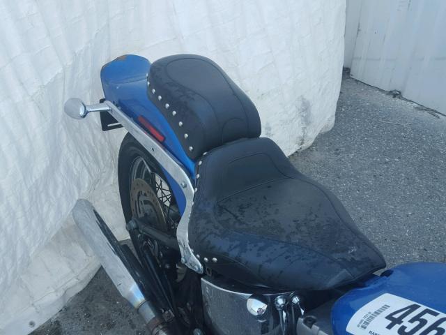 1HD1BVB1X4Y056583 - 2004 HARLEY-DAVIDSON FXSTI BLUE photo 6