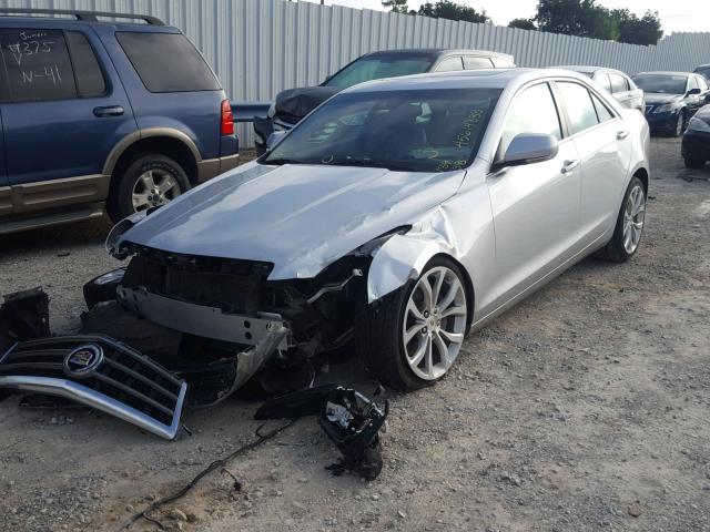 1G6AE5SX6D0139538 - 2013 CADILLAC ATS PREMIU SILVER photo 2