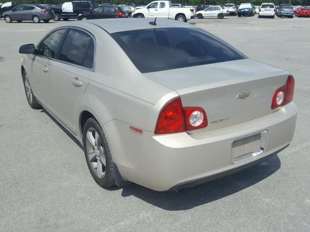 1G1ZC5E16BF122996 - 2011 CHEVROLET MALIBU 1LT GOLD photo 3