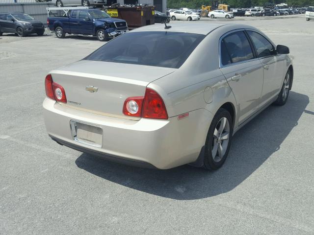 1G1ZC5E16BF122996 - 2011 CHEVROLET MALIBU 1LT GOLD photo 4