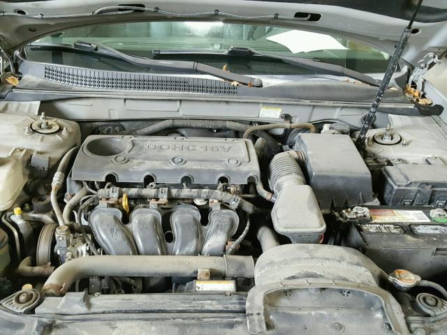 5NPEU46C69H532503 - 2009 HYUNDAI SONATA SILVER photo 7