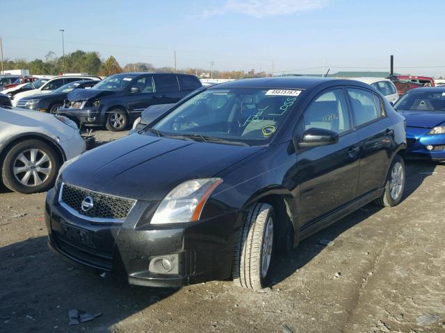 3N1AB6AP8AL713233 - 2010 NISSAN SENTRA 2.0 BLACK photo 2