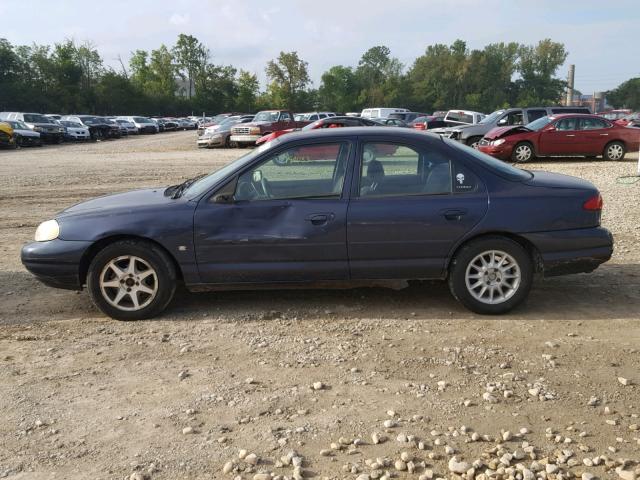 1FAFP6638WK223206 - 1998 FORD CONTOUR LX BLUE photo 9