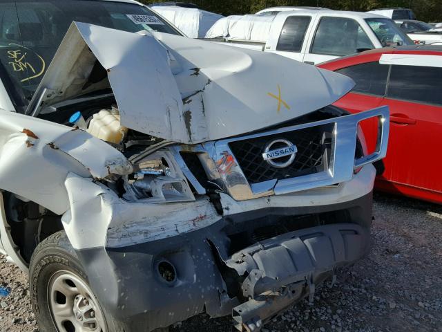 1N6BD0CT4FN760296 - 2015 NISSAN FRONTIER S WHITE photo 9