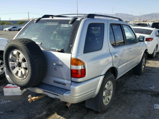 4S6CM58W3X4404164 - 1999 HONDA PASSPORT E 银色 照片 4