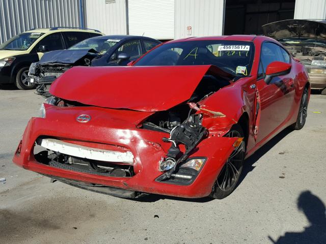 JF1ZNAA16D1729888 - 2013 TOYOTA SCION FR-S წითელი ფოტო 2