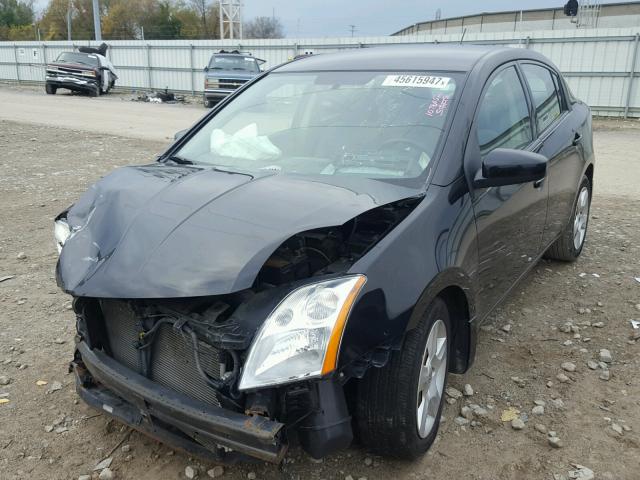 3N1AB61E38L666931 - 2008 NISSAN SENTRA 2.0 BLACK photo 2