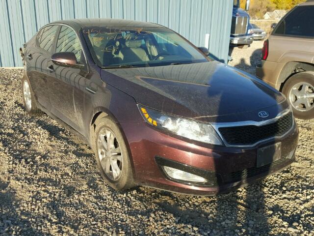 5XXGN4A76CG089692 - 2012 KIA OPTIMA EX MAROON photo 1