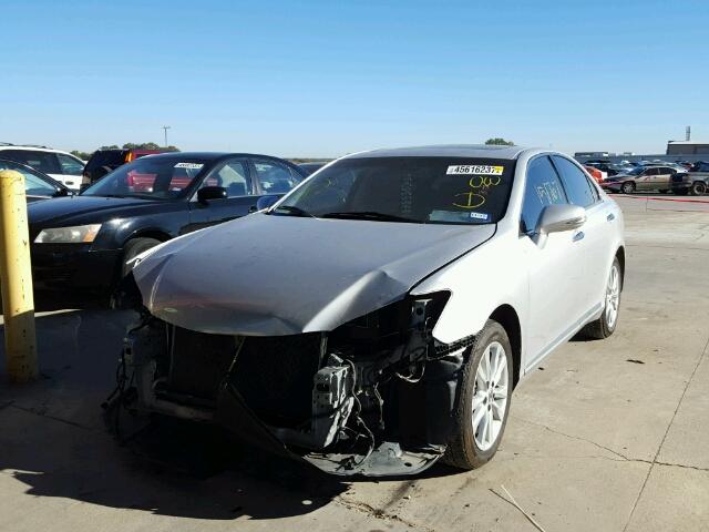 JTHBK1EG5A2377054 - 2010 LEXUS ES 350 SILVER photo 2