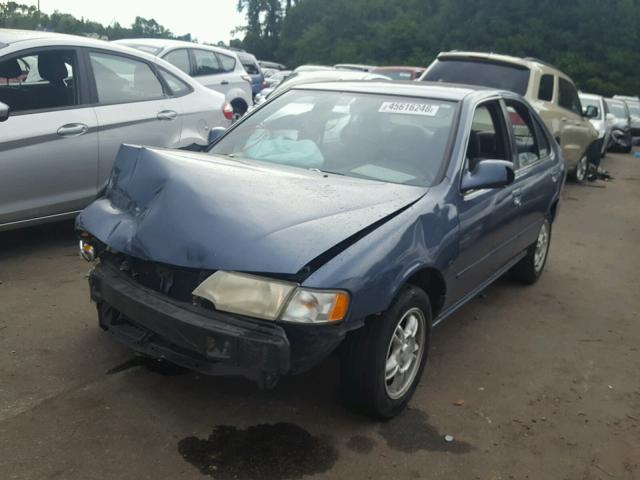 3N1AB41D3XL107213 - 1999 NISSAN SENTRA BAS BLUE photo 2