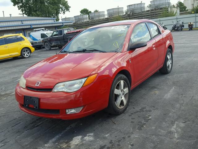 1G8AW18B07Z149944 - 2007 SATURN ION LEVEL RED photo 2