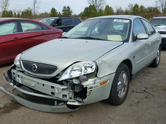 1MEFM55S04G602236 - 2004 MERCURY SABLE LS P BEIGE photo 2