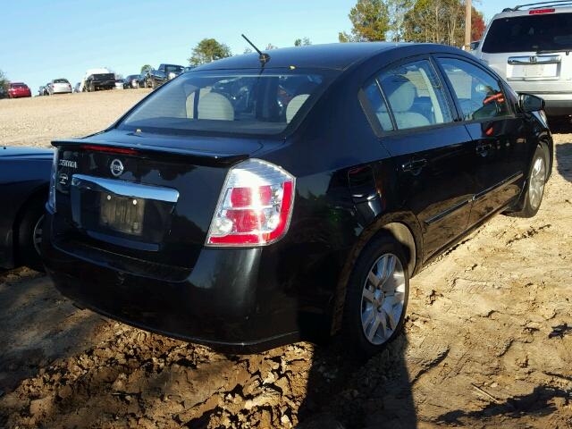 3N1AB6AP0CL775535 - 2012 NISSAN SENTRA 2.0 BLACK photo 4