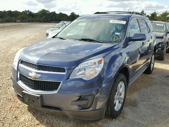 2GNALBEK5E6280764 - 2014 CHEVROLET EQUINOX LT BLUE photo 2