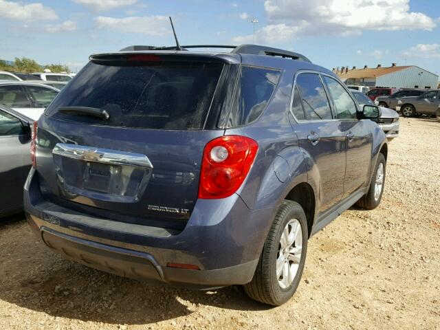 2GNALBEK5E6280764 - 2014 CHEVROLET EQUINOX LT BLUE photo 4