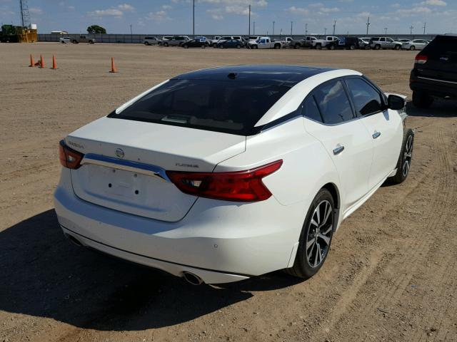 1N4AA6APXJC391468 - 2018 NISSAN MAXIMA 3.5 WHITE photo 4