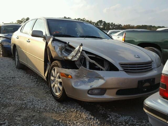 JTHBA30G740001607 - 2004 LEXUS ES 330 GOLD photo 1