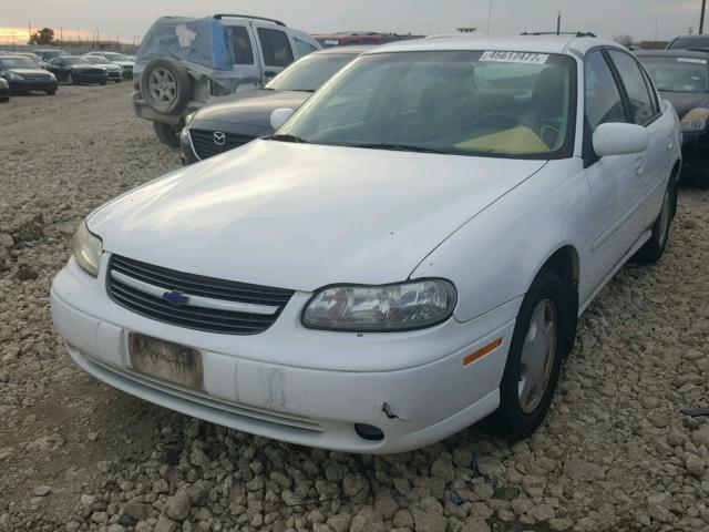 1G1NE52J0Y6193455 - 2000 CHEVROLET MALIBU LS WHITE photo 2