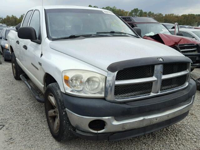 1D7HA18267J633897 - 2007 DODGE RAM 1500 S WHITE photo 1