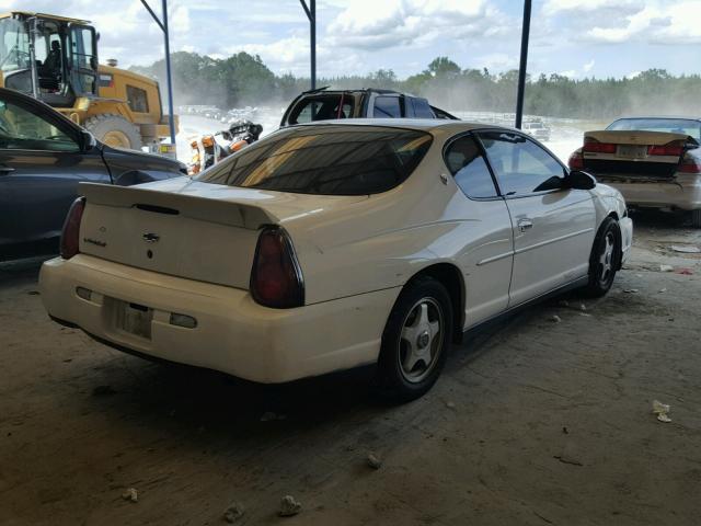 2G1WW15E719275013 - 2001 CHEVROLET MONTE CARL თეთრი ფოტო 4