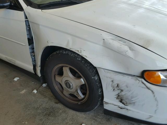 2G1WW15E719275013 - 2001 CHEVROLET MONTE CARL თეთრი ფოტო 9