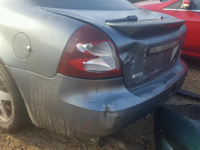 2G2WP522541347484 - 2004 PONTIAC GRAND PRIX GRAY photo 10