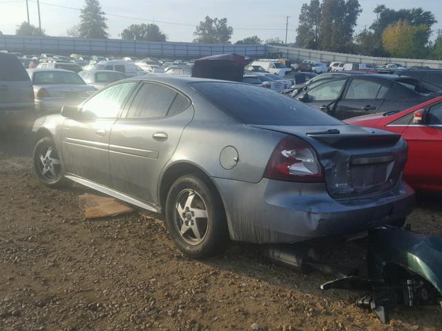 2G2WP522541347484 - 2004 PONTIAC GRAND PRIX GRAY photo 3
