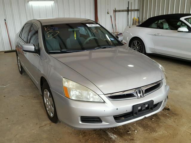 3HGCM56446G704801 - 2006 HONDA ACCORD LX SILVER photo 1