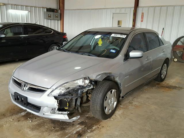 3HGCM56446G704801 - 2006 HONDA ACCORD LX SILVER photo 2