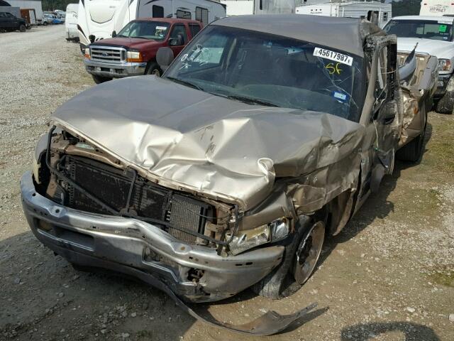 3B7KC23671G817961 - 2001 DODGE RAM 2500 BEIGE photo 2