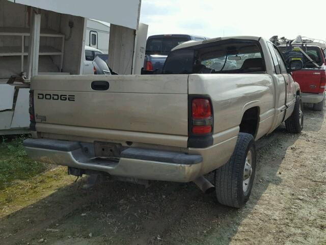 3B7KC23671G817961 - 2001 DODGE RAM 2500 BEIGE photo 4