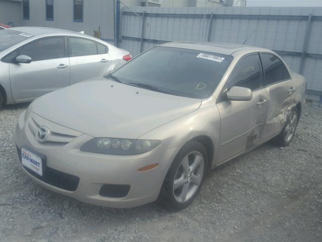 1YVHP80D785M08858 - 2008 MAZDA 6 S TAN photo 2