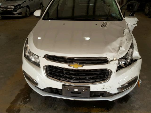 1G1PE5SB6F7268023 - 2015 CHEVROLET CRUZE LT WHITE photo 7