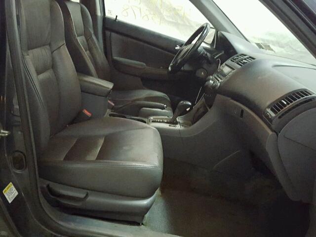 1HGCM56897A208072 - 2007 HONDA ACCORD EX GRAY photo 5