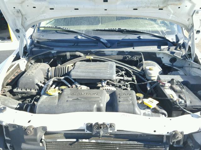 1D4HR38N43F586541 - 2003 DODGE DURANGO SP WHITE photo 7