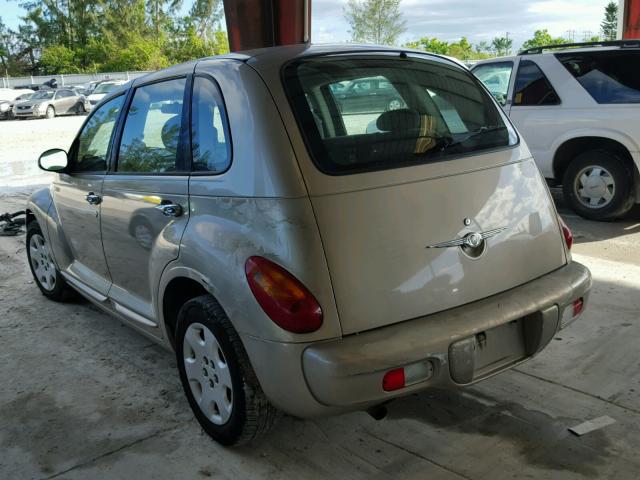 3C4FY48B34T204218 - 2004 CHRYSLER PT CRUISER GOLD photo 3