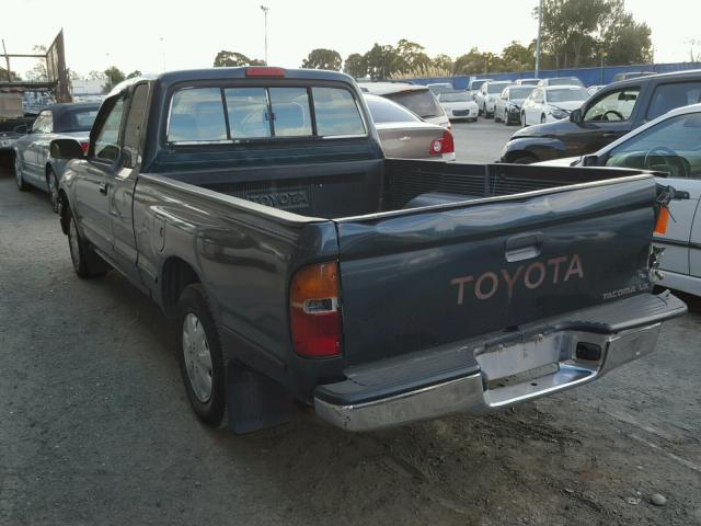 4TAUN53B8SZ004210 - 1995 TOYOTA TACOMA XTR GREEN photo 3