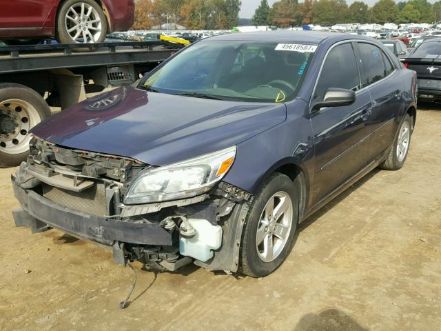 1G11B5SA4DF189958 - 2013 CHEVROLET MALIBU LS BLUE photo 2