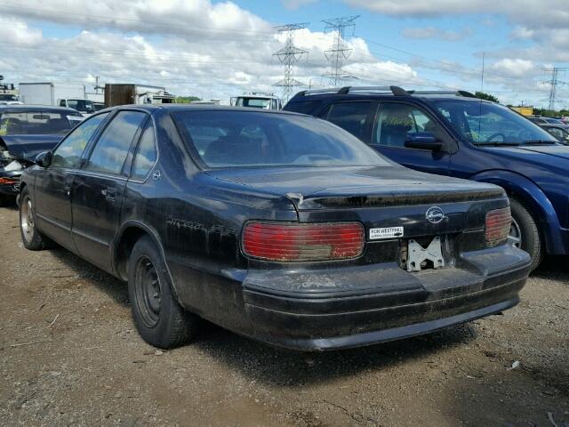 1G1BL52P5SR180736 - 1995 CHEVROLET CAPRICE / BLACK photo 3