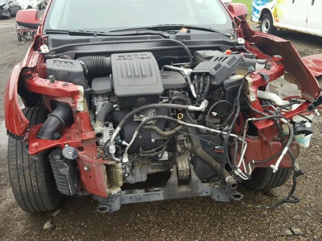 2GNALDEK5D6242798 - 2013 CHEVROLET EQUINOX LT RED photo 9