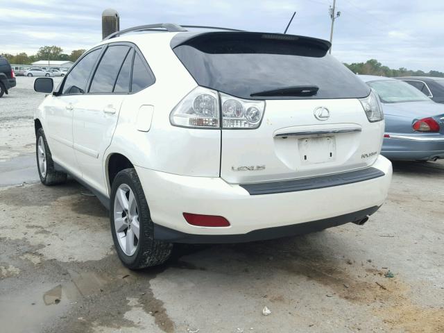 2T2GK31U47C024325 - 2007 LEXUS RX 350 WHITE photo 3