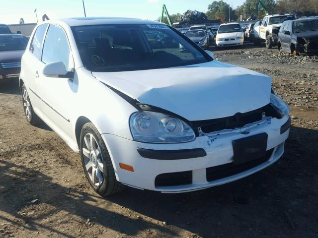 WVWBB71K19W060925 - 2009 VOLKSWAGEN RABBIT WHITE photo 1